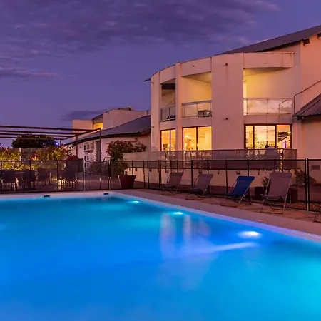 Hotel The Originals City, Les Domes, Perpignan Sud Saleilles